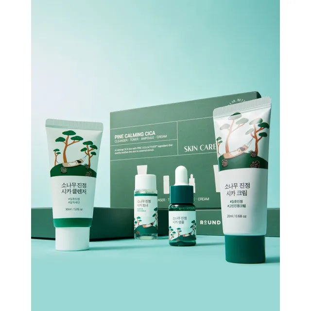 Round lab pine calming cica trial kit - KBOX