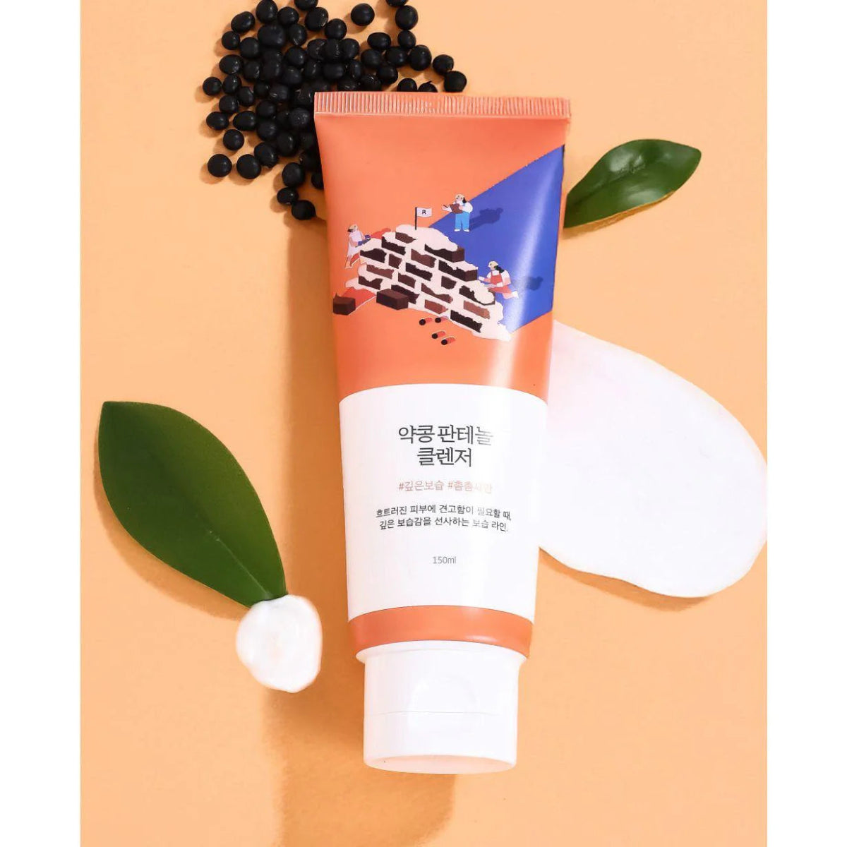 Round Lab soybean panthenol cleanser 150ml - KBOX