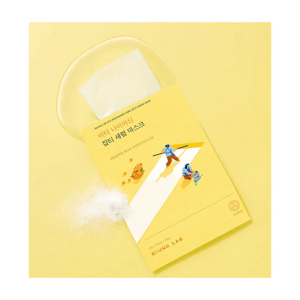 Round lab vita niacinamide dark spot serum mask 20ml - KBOX
