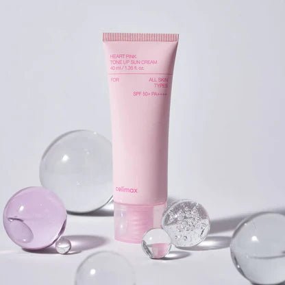 Сelimax Heart Pink Tone Up Sun Cream 40ml - KBOX