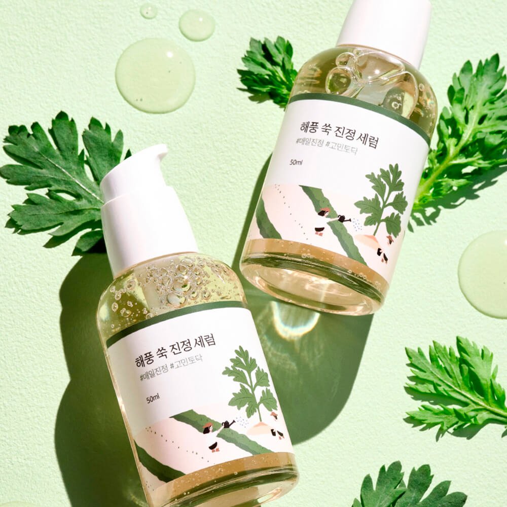 Sérum Calmante Round Lab Mugwort Calming Serum - KBOX