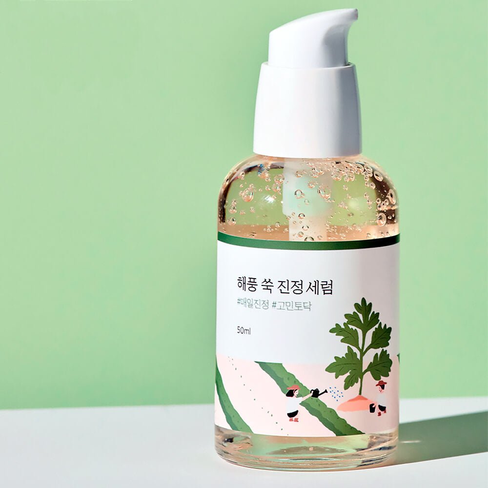 Sérum Calmante Round Lab Mugwort Calming Serum - KBOX