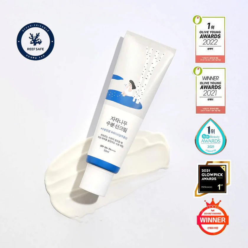 Set de productos Round Lab 1025 Dokdo Toner + Birch Juice Sunscreen – Cuidado integral para una piel saludable y protegida - KBOX