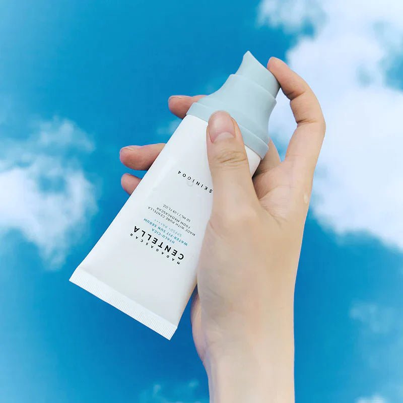 SKIN1004 Madagascar Centella Hyalu - Cica Water - Fit Sun Serum - KBOX