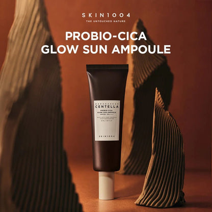 SKIN1004 madagascar centella probio - cica glow sun ampoule 50ml - KBOX