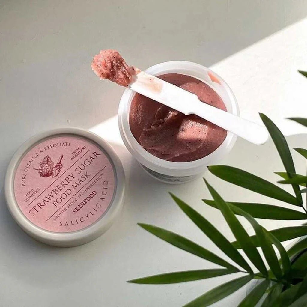 Skinfood Strawberry Sugar Food Mask 120g - KBOX