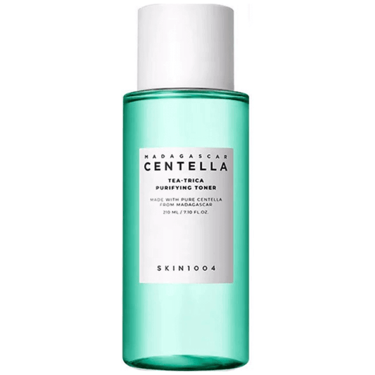 Tónico antiinflamatorio con árbol de té SKIN1004 Madagascar Centella Tea - Trica Purifying Toner - KBOX