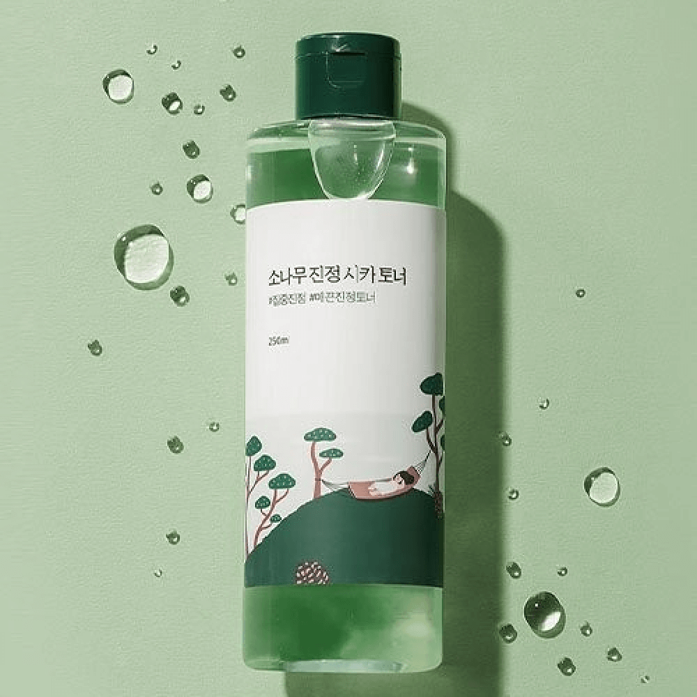 Tónico Calmante con Extractos de Pino y Centella Round Lab Pine Calming Cica Toner - KBOX
