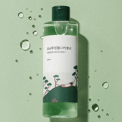 Tónico Calmante con Extractos de Pino y Centella Round Lab Pine Calming Cica Toner - KBOX