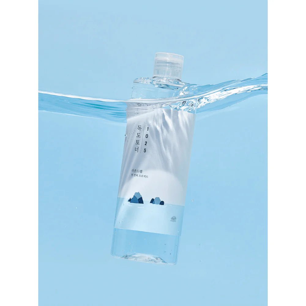 Tónico Exfoliante con Agua de Mar Round Lab 1025 Dokdo Toner - KBOX