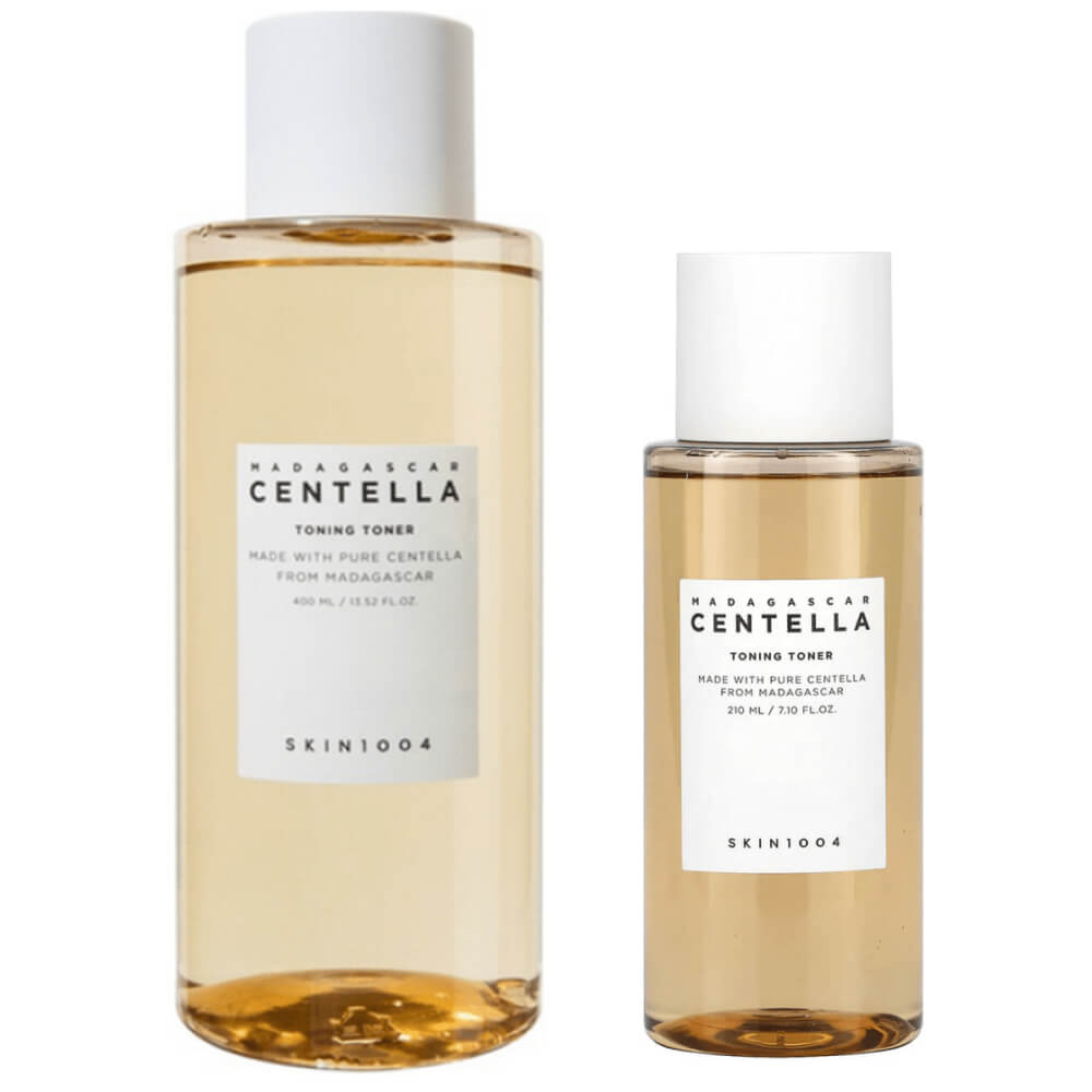 Tónico exfoliante suave con centella SKIN1004 Madagascar Centella Toning Toner - KBOX