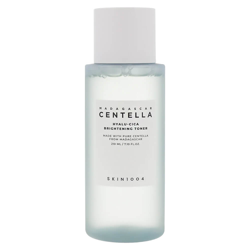 Tónico hidratante para unificar el tono de la piel SKIN1004 Madagascar Centella Hyalu - Cica Brightening Toner - KBOX