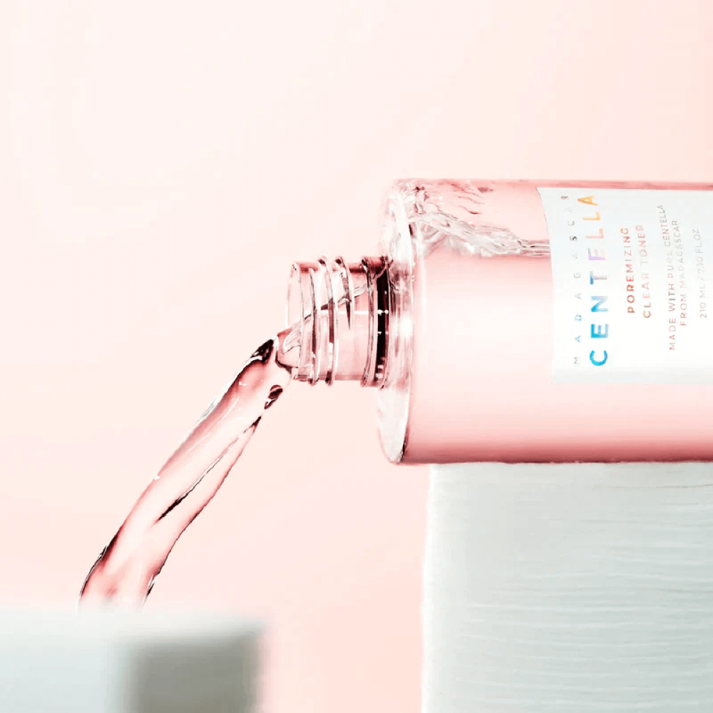 Tónico para minimizar poros con centella SKIN1004 Madagascar Centella Poremizing Clear Toner - KBOX