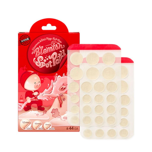 Witch Piggy Hell - Pore Blemish Spot Patch – Parches para el Tratamiento de Granos y Acné - KBOX